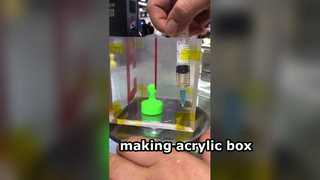 scatola acrilica