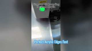 Arrotondamento diamante R3 per acrilico da 2 mm