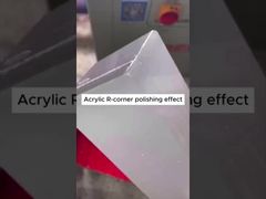 All'interno dello stabilimento del nostro cliente! Guarda come SAIDEX XB-1065 semplifica la lavorazione degli angoli in acrilico.