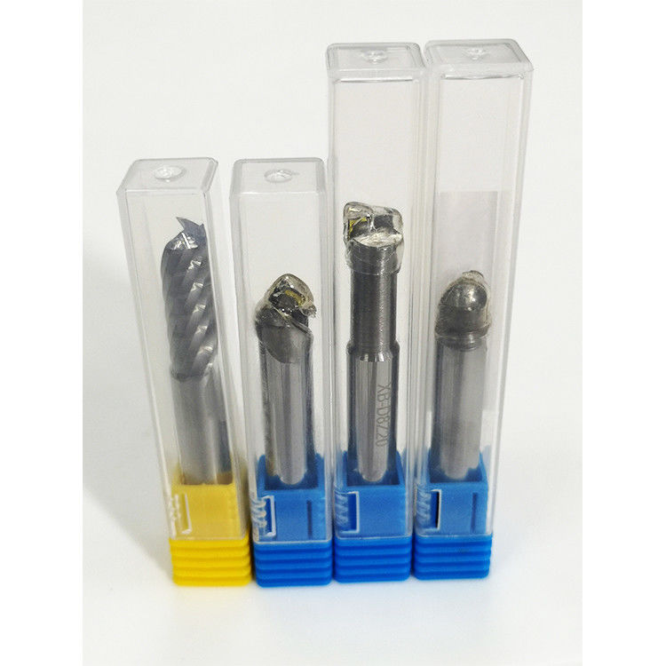 Strumento di mulino di fine PCD elettrico portatile in metallo con rivestimento per la lucidatura acrilica