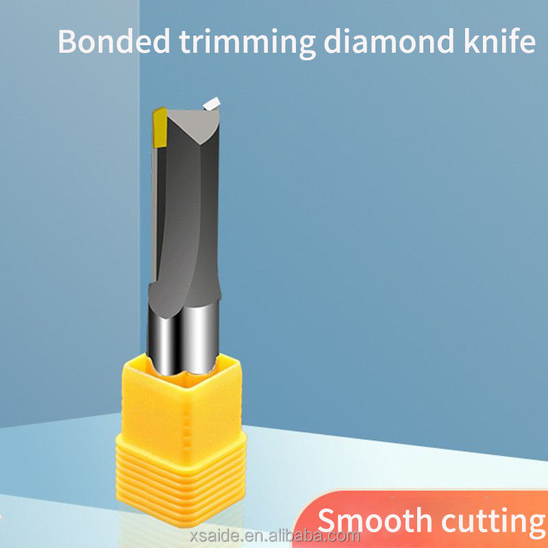 Coltelli per incisione di alta qualità in stock di fabbrica di Guangzhou, coltello diamantato di precisione per taglio a 45 gradi, incollaggio e rifinitura dell'acrilico