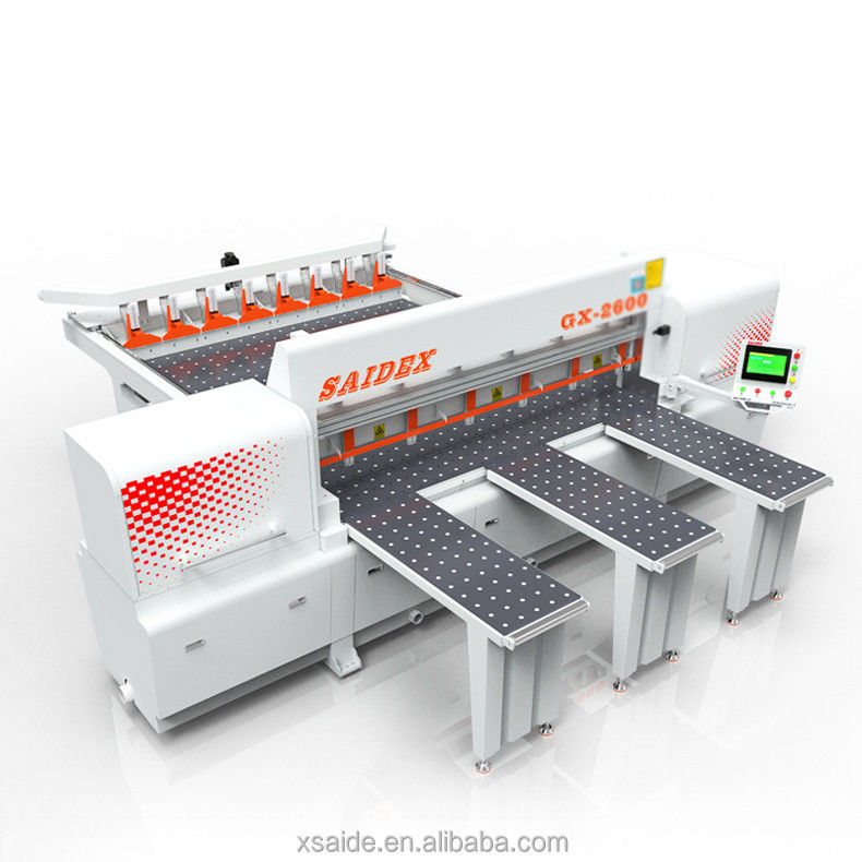 GX-2600 Seghe automatiche CNC per taglio trasversale di pannelli medio-spessi, seghe elettroniche per taglio di acrilico e pannelli luminosi
