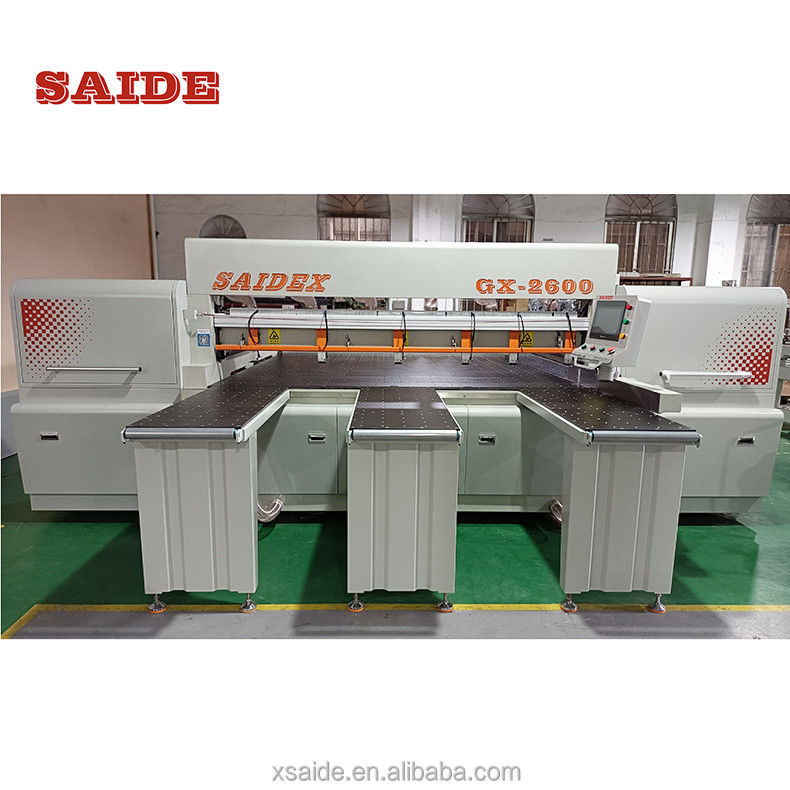 GX-2600 Seghe automatiche CNC per taglio trasversale di pannelli medio-spessi, seghe elettroniche per taglio di acrilico e pannelli luminosi