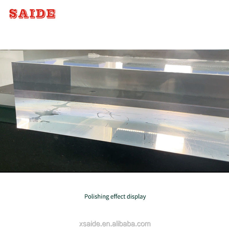 1000mm Macchine di lucidatura acrilica a doppio bordo di piccole dimensioni Made in China SAIDE Diamond Polisher per PMMA/PS/Light guide plate