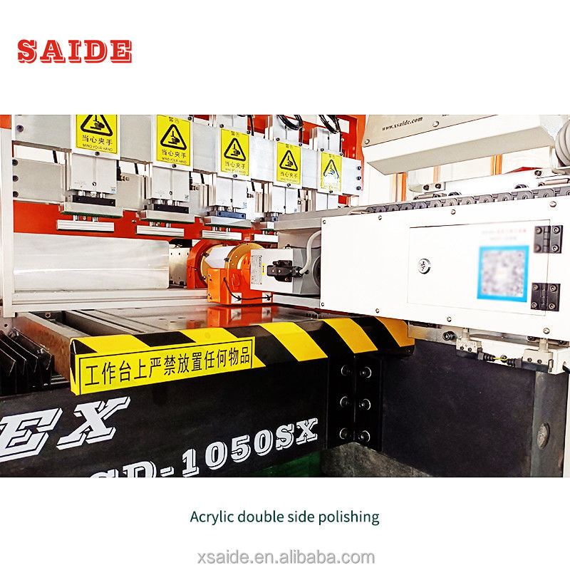 1000mm Macchine di lucidatura acrilica a doppio bordo di piccole dimensioni Made in China SAIDE Diamond Polisher per PMMA/PS/Light guide plate
