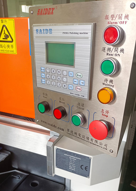 2021 Vendita Calda SD-1350A 0-60 Gradi PMMA Vetro Organico Plexiglass Macchina per la Lucidatura dei Bordi con Diamante
