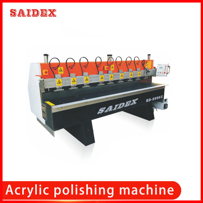 Fabbrica Custom Sd-2500X High Speed Bevel PMMA/PS Horizontal Acrylic Diamond Edge Polishing Machine