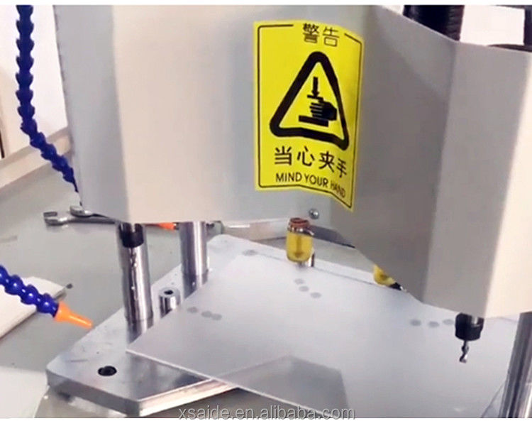 Fabbrica cinese produce macchine macchina di perforazione automatica per la perforazione di quattro fori alla volta