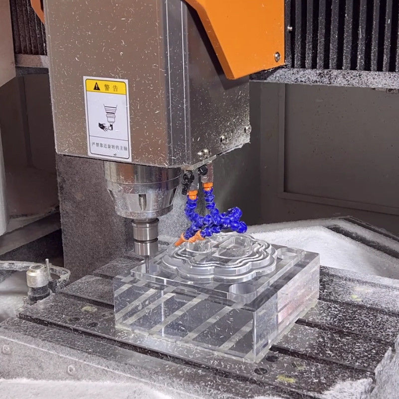 24000rpm velocità del mandrino SD650 3000kg Peso Acrilico Macchina CNC con 400kg Massimo carico di lavoro Macchina di lucidatura del metallo
