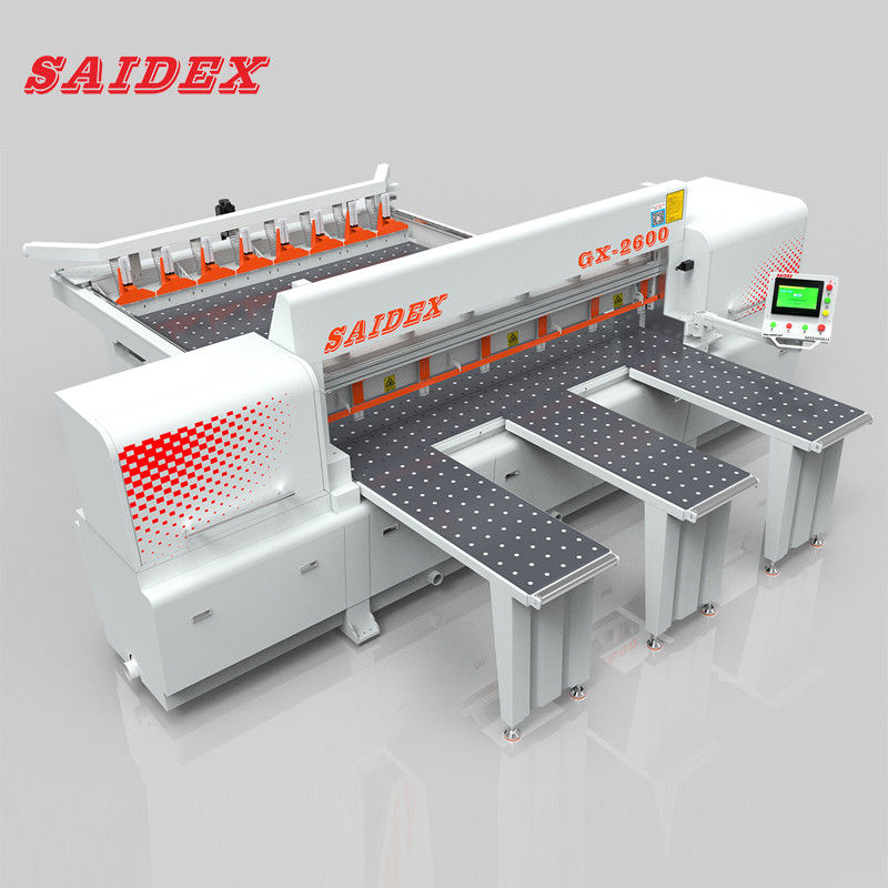 Macchina per seghe a fascio programmabile al computer con servo importato da 1000W Specializzata per piastra guida luminosa e piastra ottica