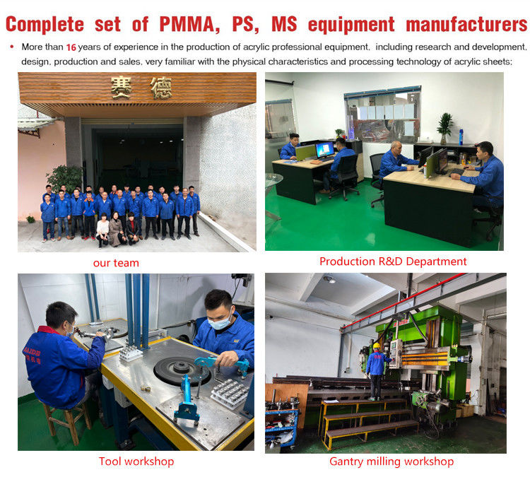 Fabbrica cinese in vendita calda: lucidatrice per acrilico e smussatrice a 45 gradi