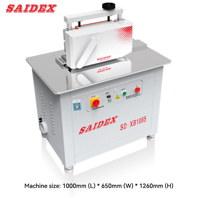 2.5kw 10A Macchina elettrica per il taglio dell'acrilico Lunghezza 1000mm 250kg Piccola macchina di lucidatura a bordo arrotondato a 45 gradi