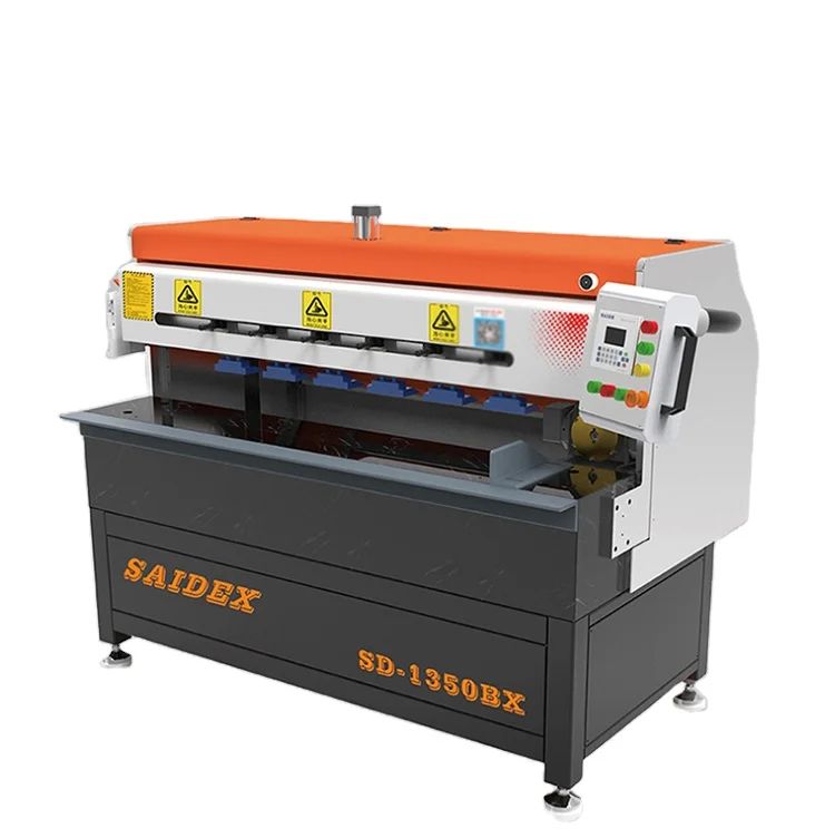 Macchina di lucidatura laterale acrilica lucidatrice di bordo in plexiglass con tensione 380V e potenza 3KW