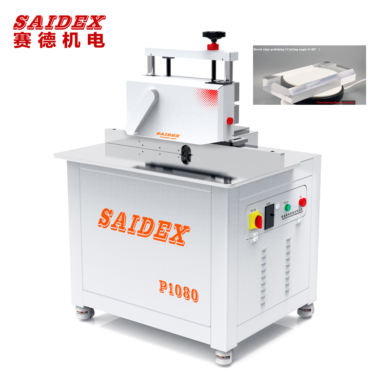 3KW 280kg P1080 Acrylic Machine Acrylic Straight Edge Polishing Machine Adjustable-Angle Bevel Polishing Machine