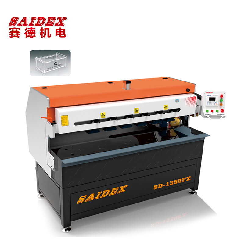 SD-1350FX Macchina di lucidatura acrilica ad alta velocità servo drive lucidatore di bordo di diamante per fogli di plastica PMMA