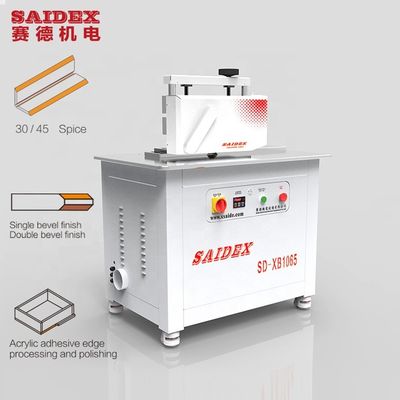 Rendimento elevato acrilico della macchina di smussatura di bordo del CE 220V 3KW