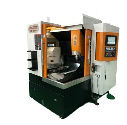 24000rpm velocità del mandrino SD650 3000kg Peso Acrilico Macchina CNC con 400kg Massimo carico di lavoro Macchina di lucidatura del metallo